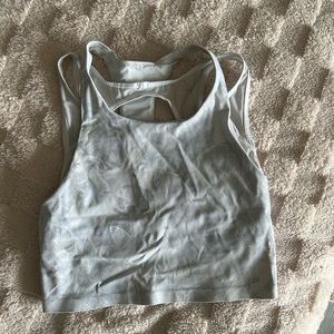 Lululemon crop top (with shelf bra)